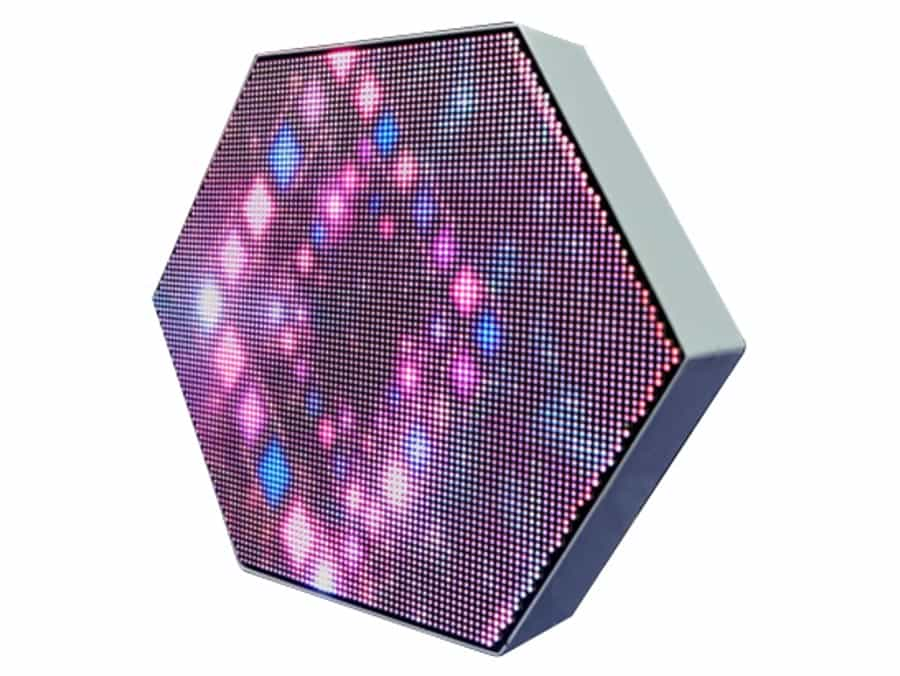 hexagon led display-1