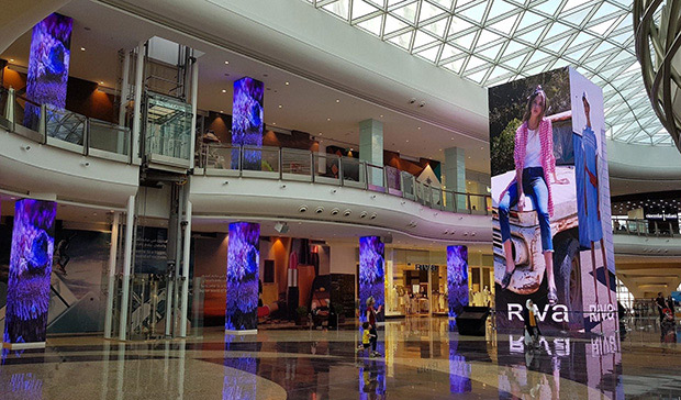 260sqm Cinstar LM3.9 decorates shopping mall